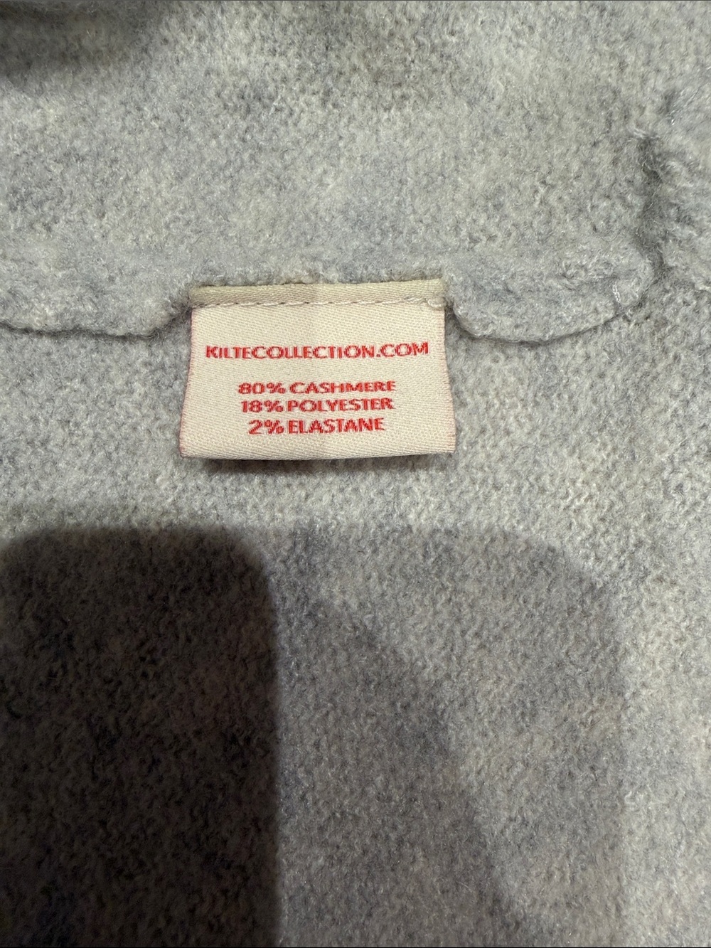 Light Gray Open-Front Longline Cardigan Sweater - Picture 3 of 3